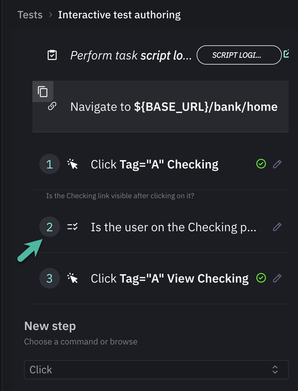 Assert Script Success