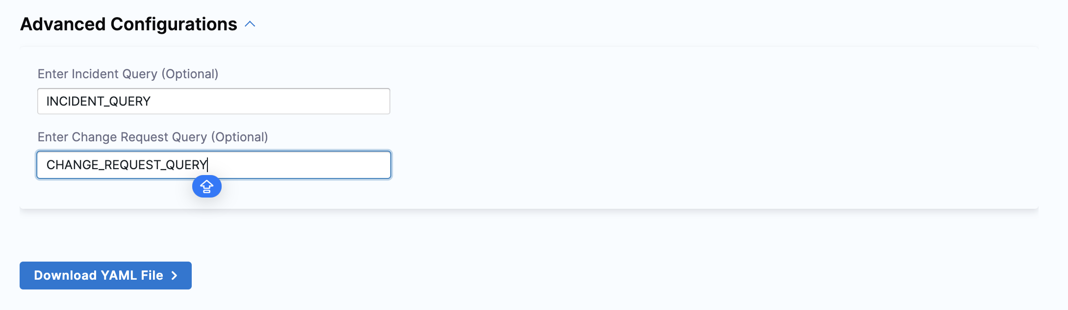 ServiceNow On-Prem Query